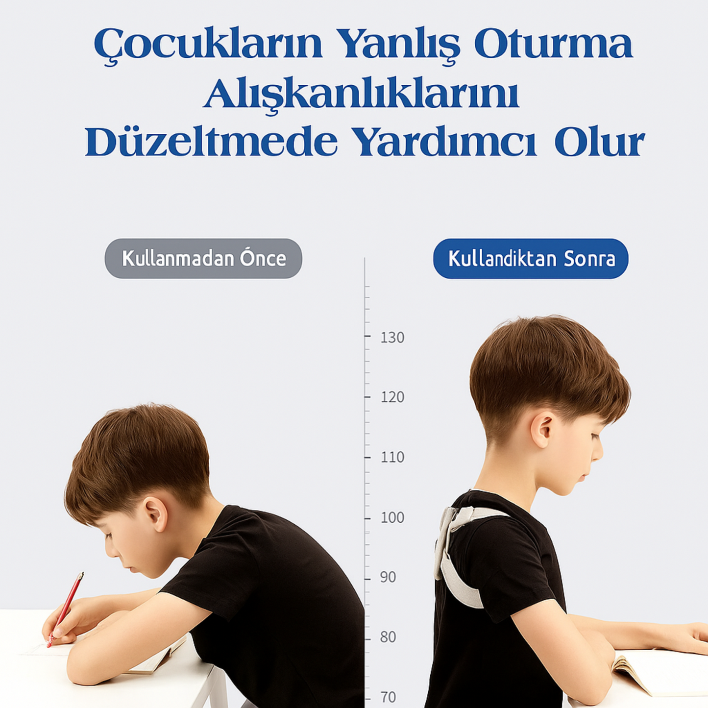 Titreşim Sensörlü Dik Duruş Korsesi