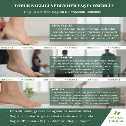 Silikon Topuk Nemlendirici Çorap